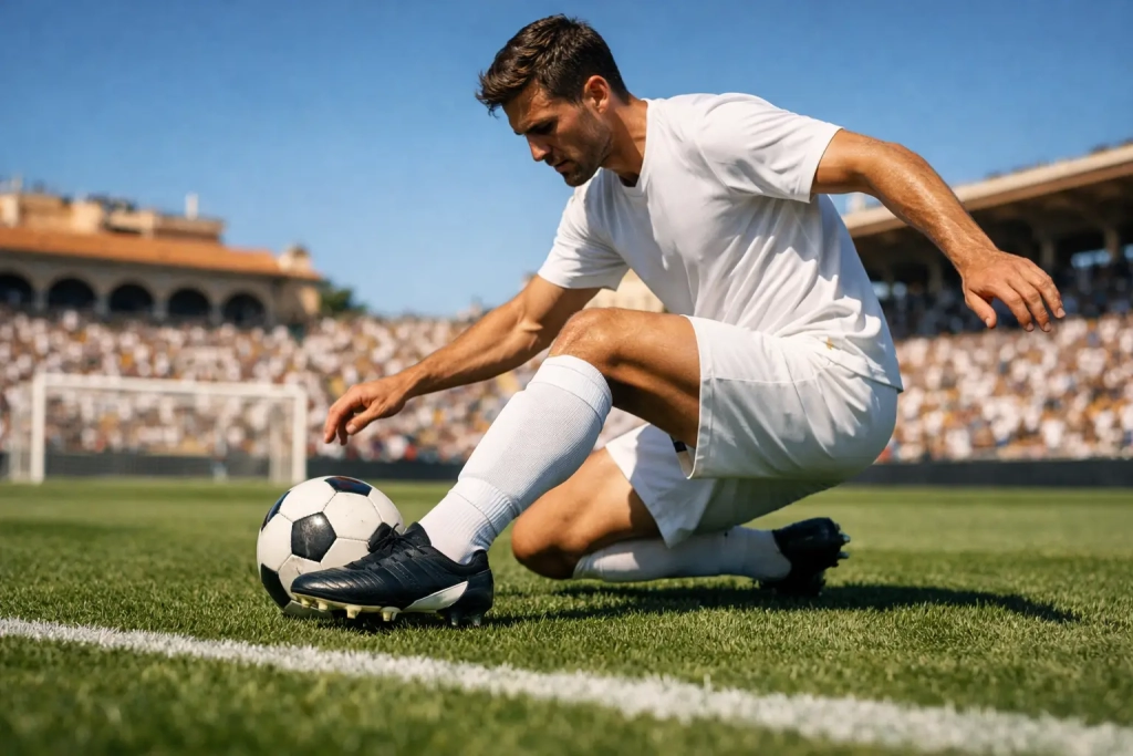 La Liga wedstrijd in een Spaans stadion met technisch voetbal